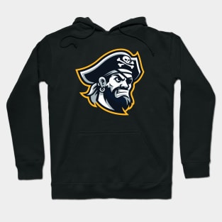 Pirate Mascot Baseball Fan T-Shirt! Hoodie